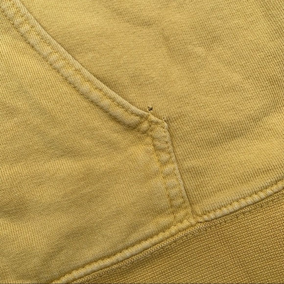 John Galt (Brandy Melville) Mustard Yellow Hoodie size O/S - Picture 6 of 6
